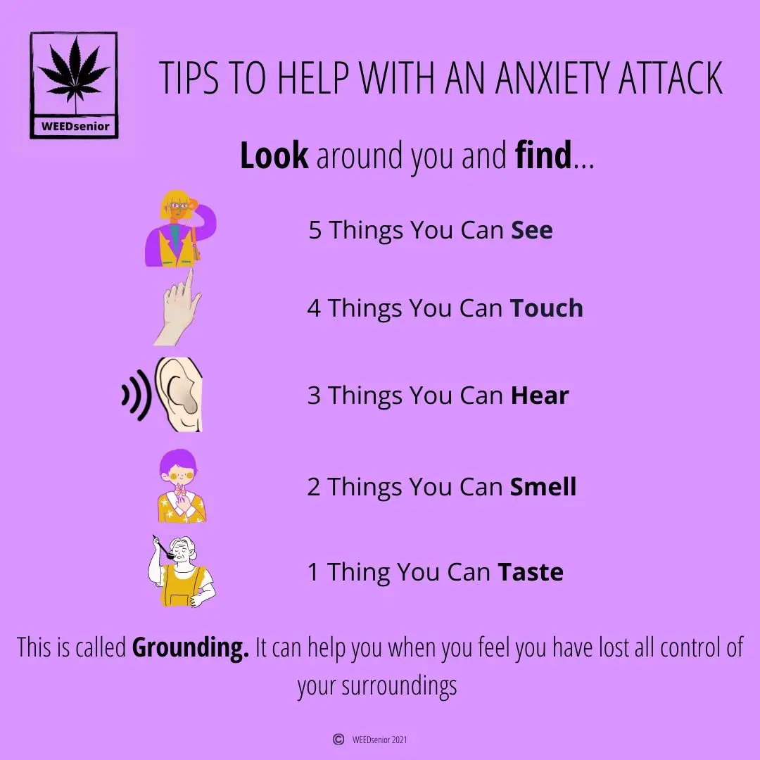 Tips to help with an anxiety attack